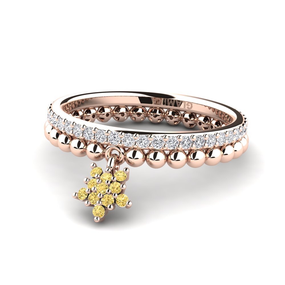 Diamant Jaune Bague Zarude