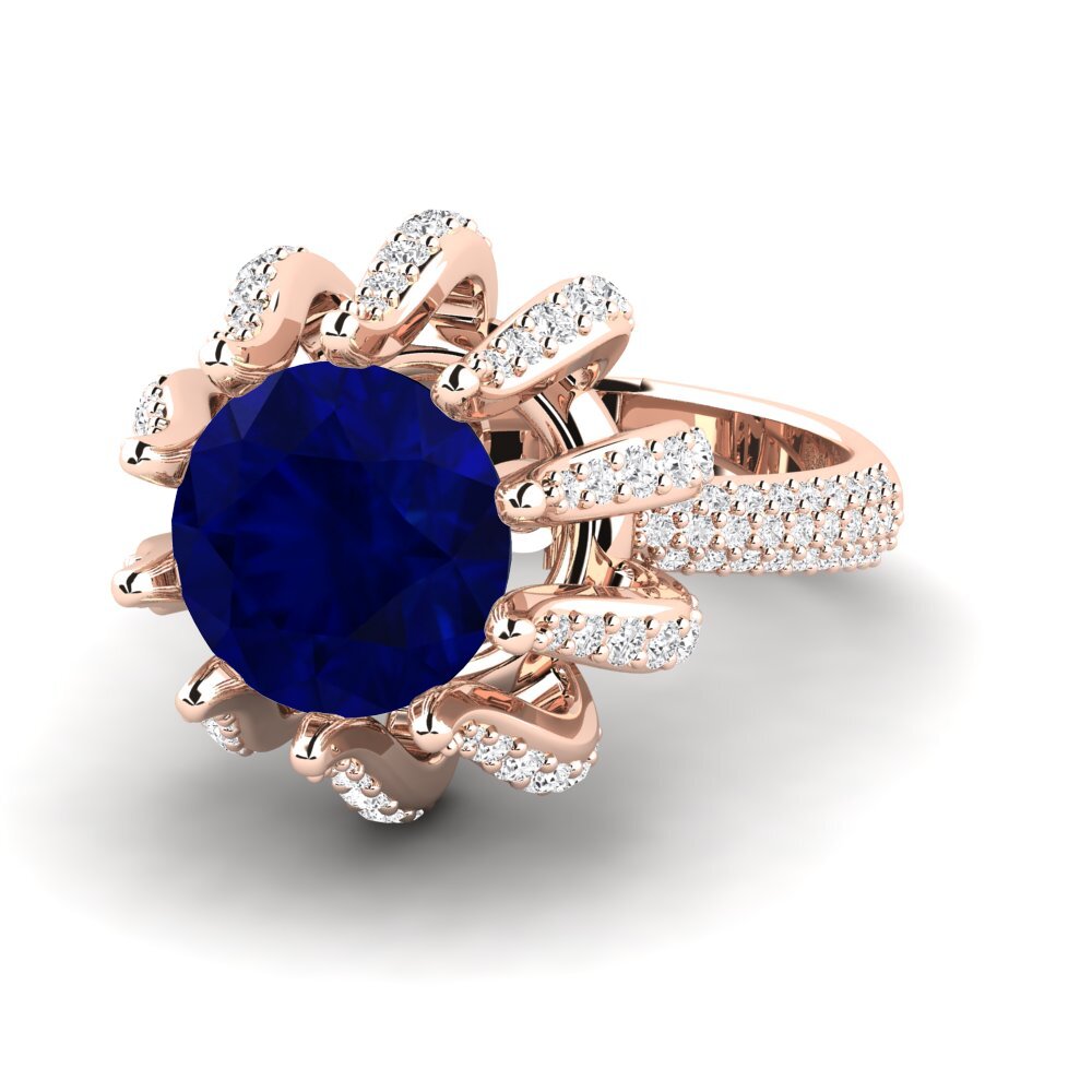 Sapphire Engagement Ring Zekrom