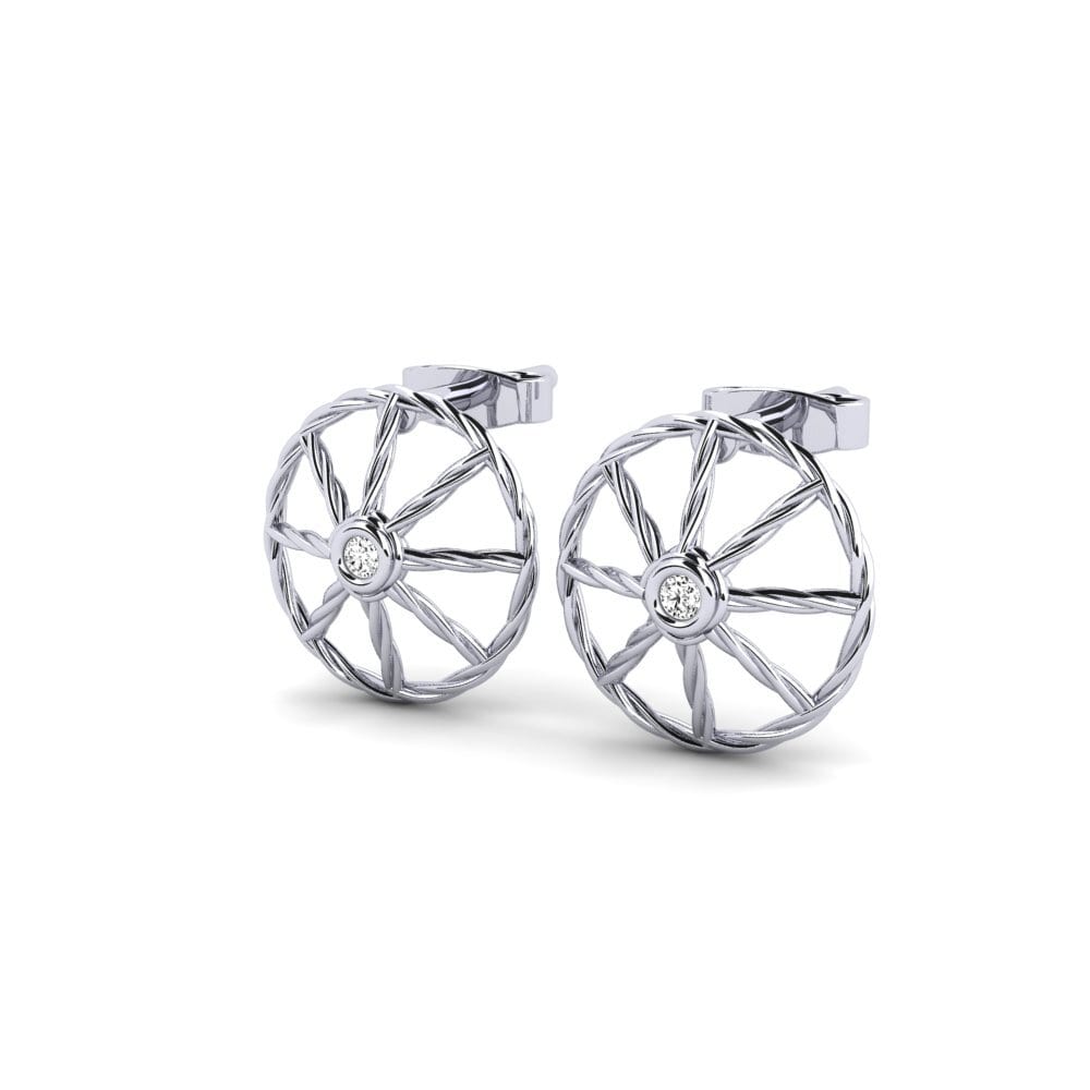 Đá Moissanite Bông tai nữ Deodatus