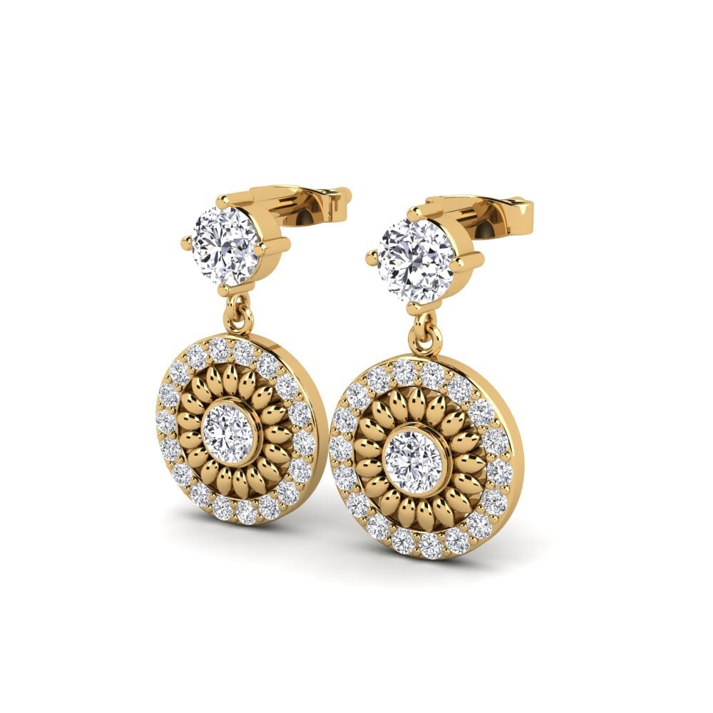 18ct Yellow Gold Women's Earring Ranger