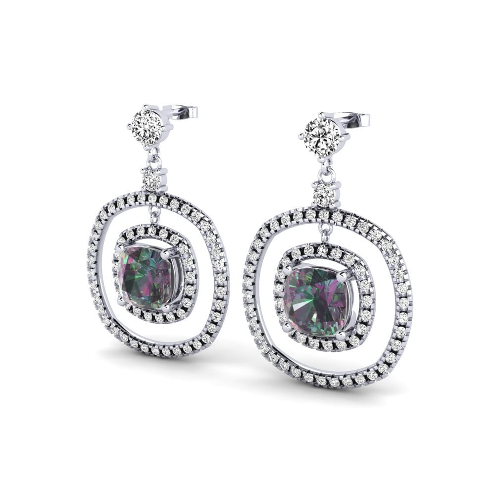 Đá Topaz Huyền Bí Bông tai nữ Sherilyn