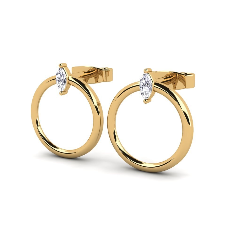 Diamant Kvindes ørering Shimon