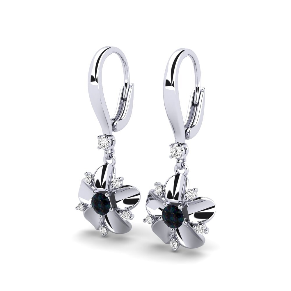 Black Opal Women's Earring Venusaur