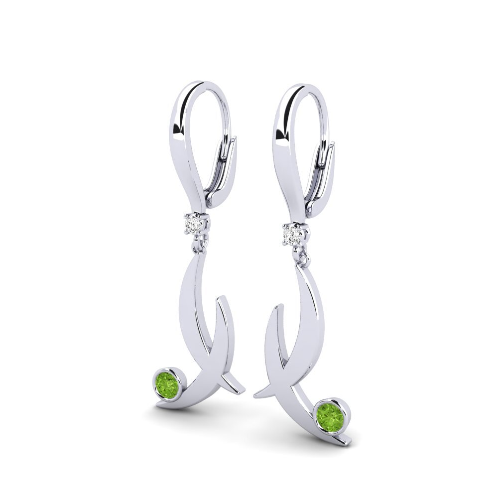 Peridot Women's Earring Boner