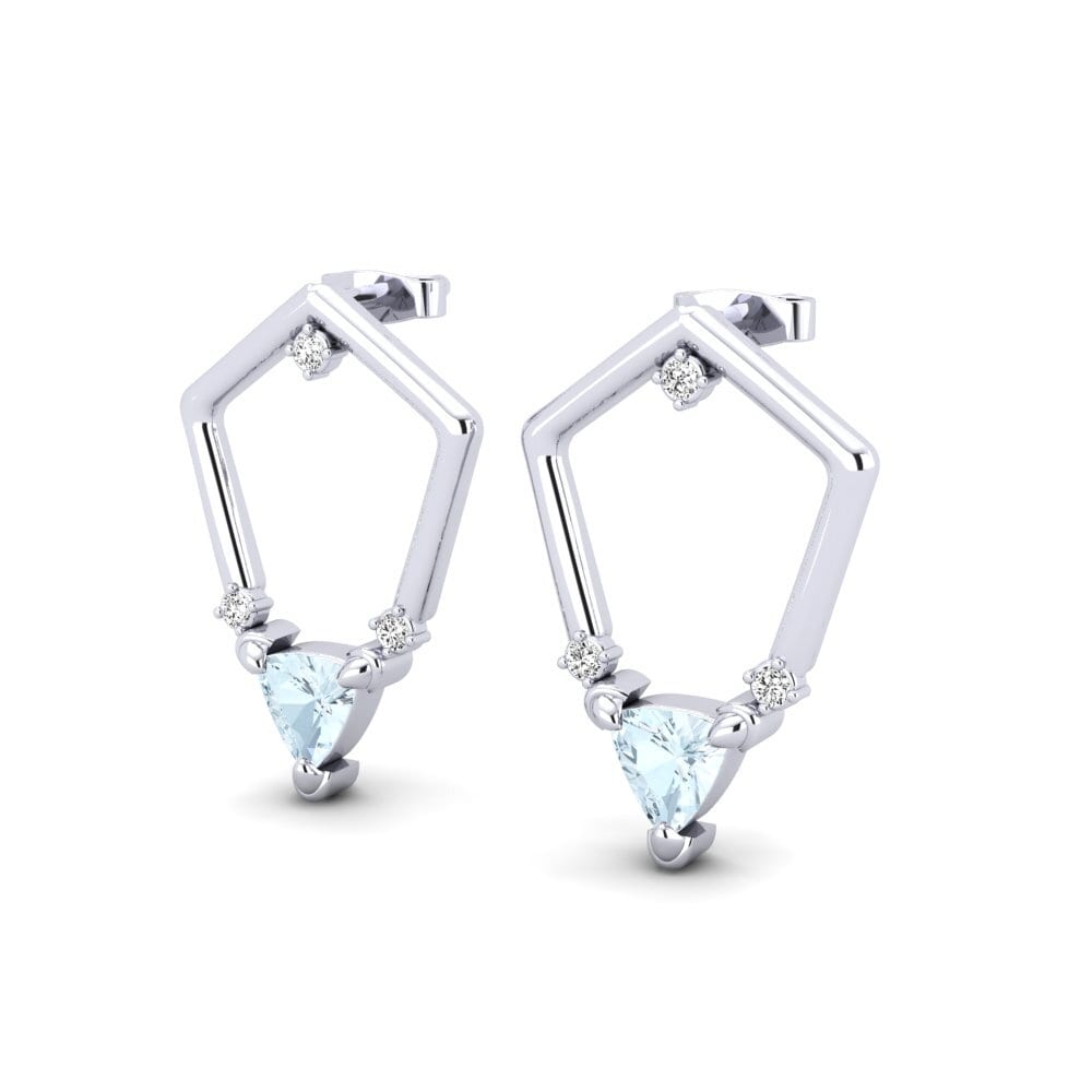 Aquamarine Women's Earring Bounsweet