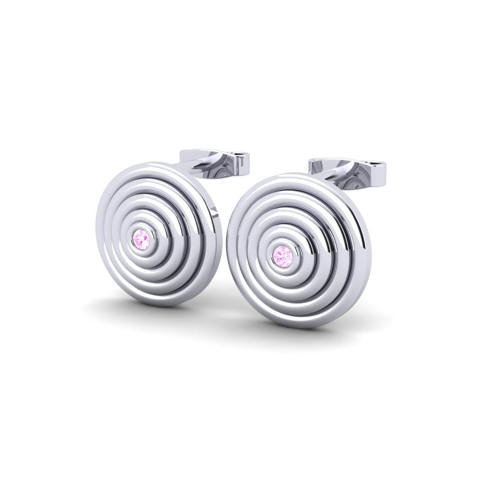 Pink Sapphire Women's Earring Caerulea