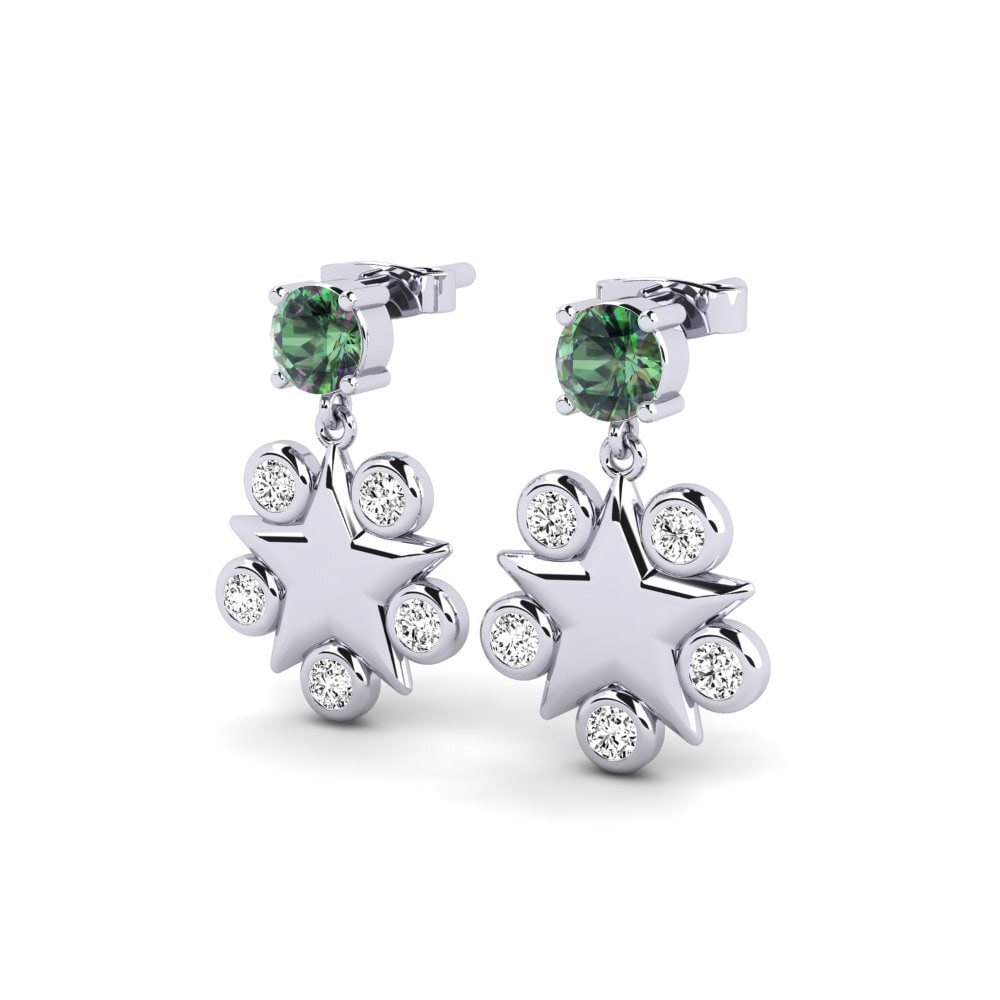Đá Topaz Huyền Bí Bông tai nữ Canasta