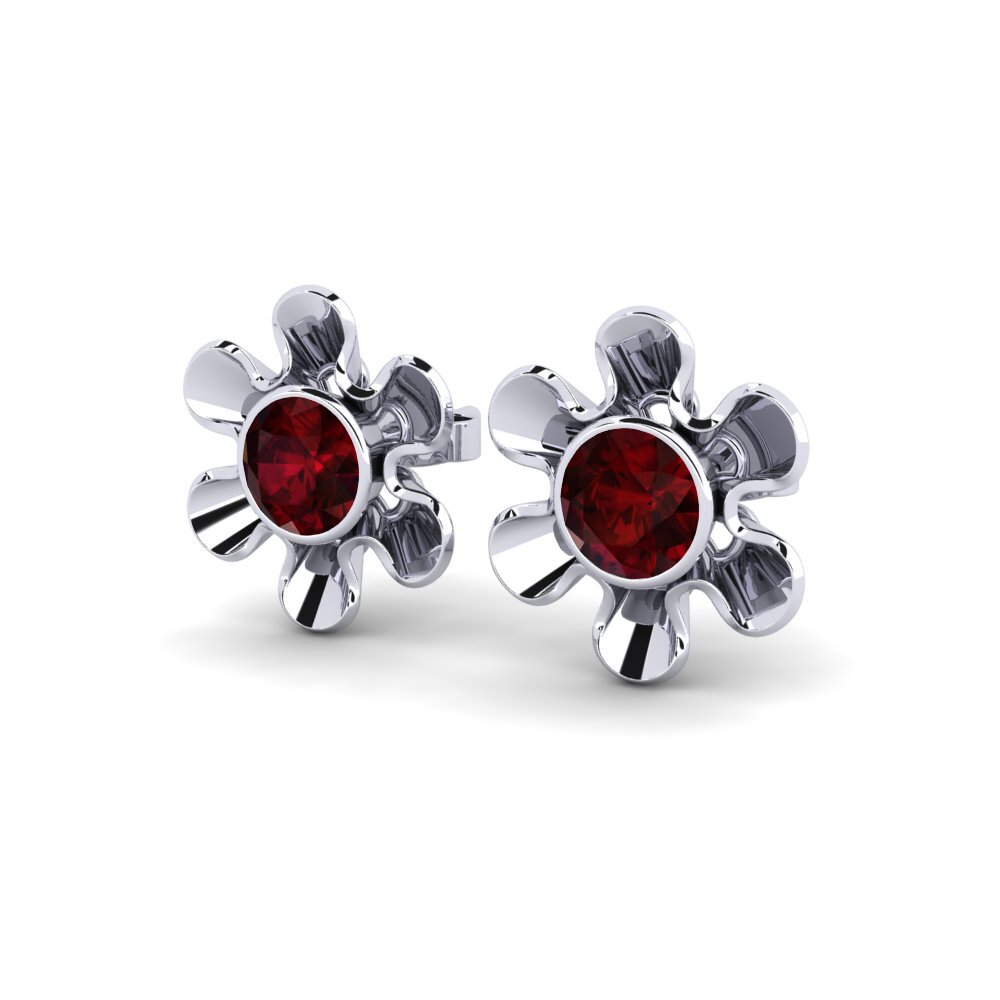 Garnet Women's Earring Celio