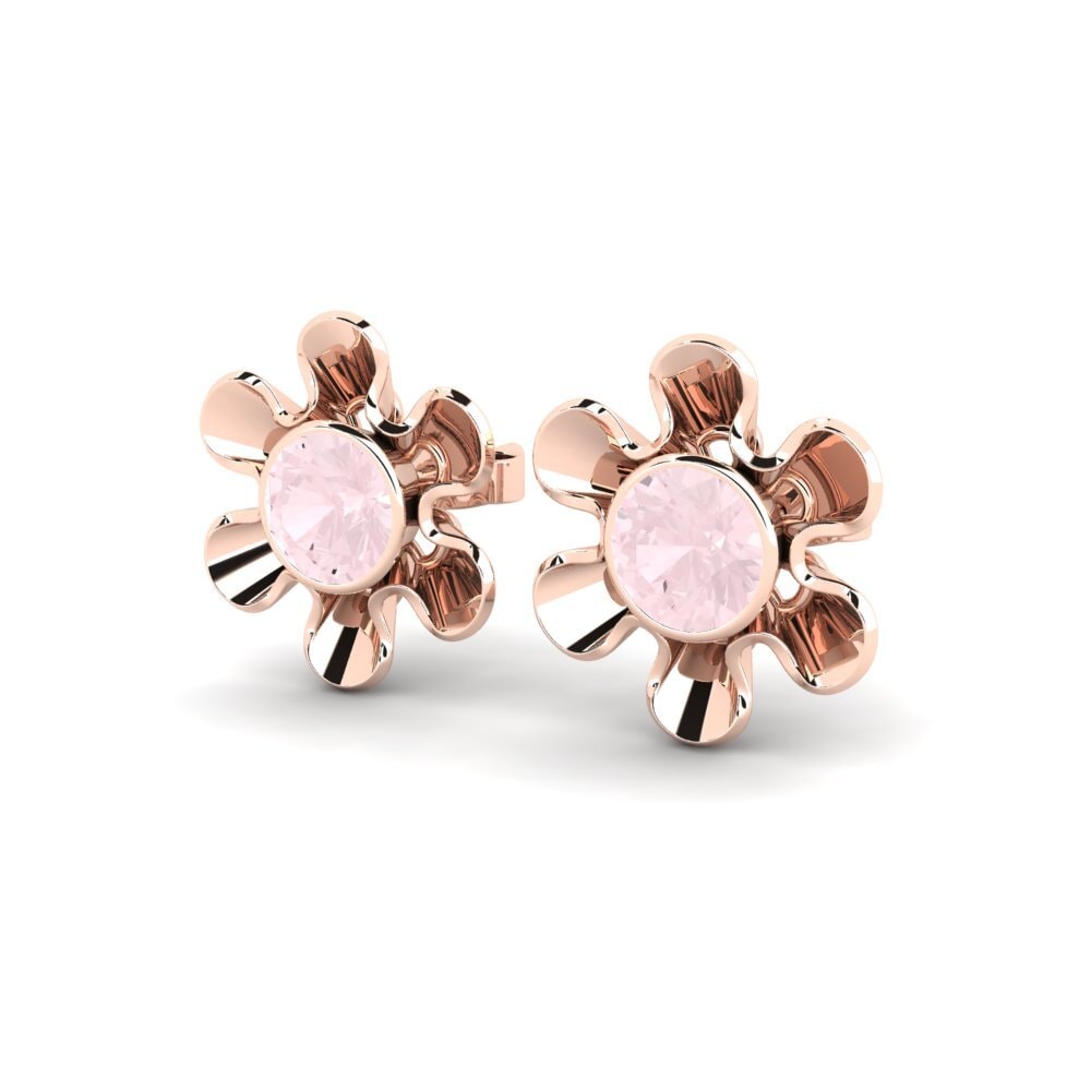 18ct Rose Gold Women's Earring Celio