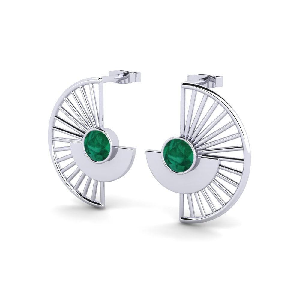 White Silver Women's Earring Lor
