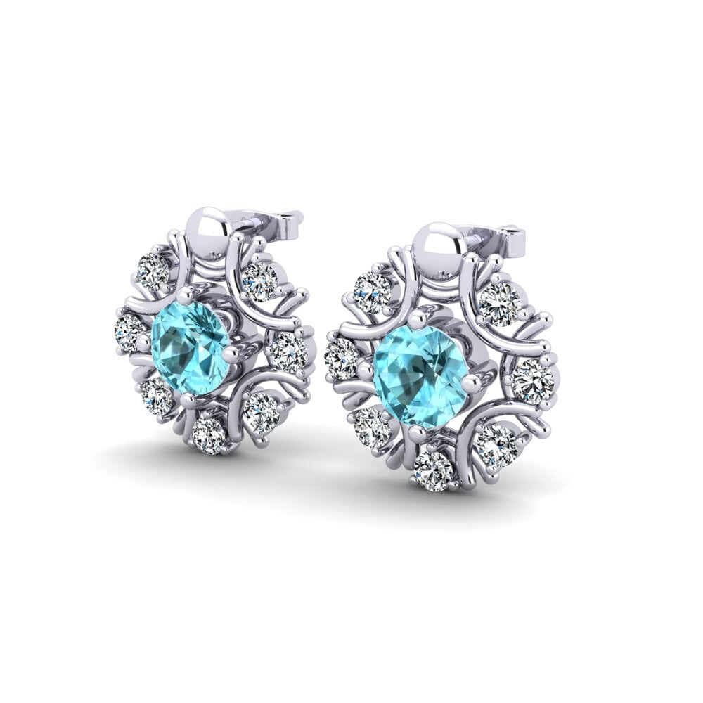 Blue Zircon Women's Earring Neves
