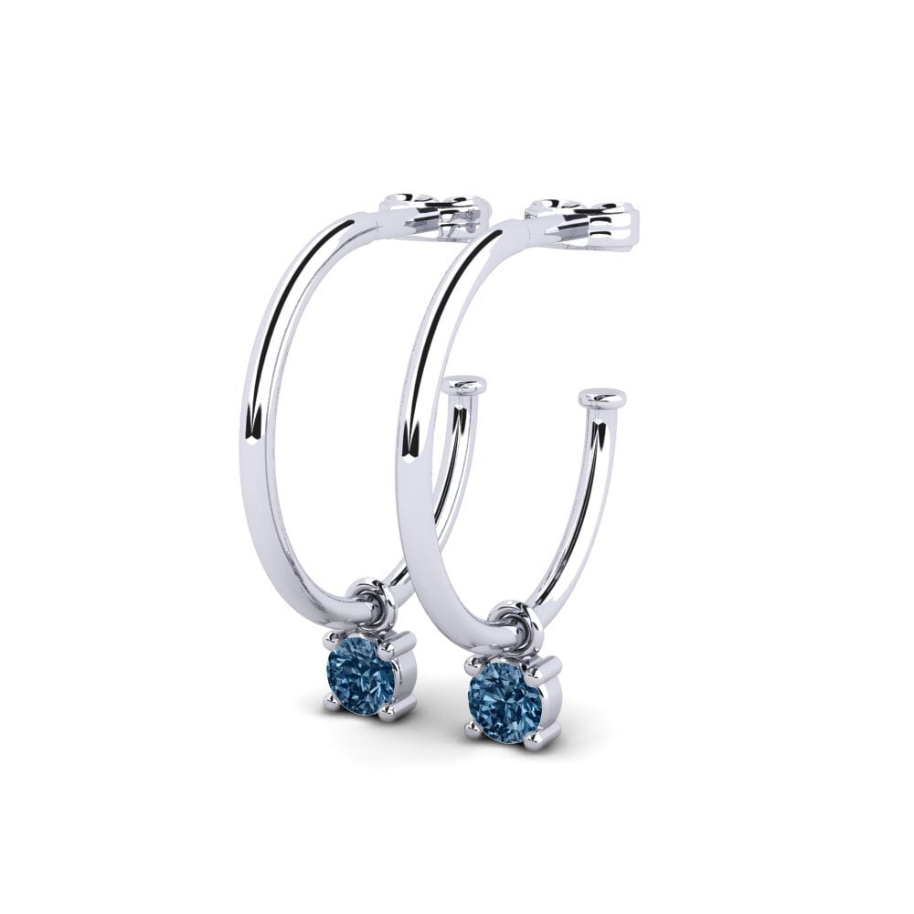 Blue Diamond Women's Earring Newt