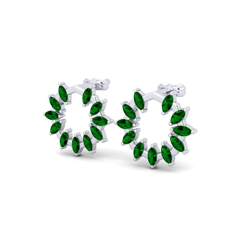 Marquesa Circonita Verde Pendiente de mujer Sperantia