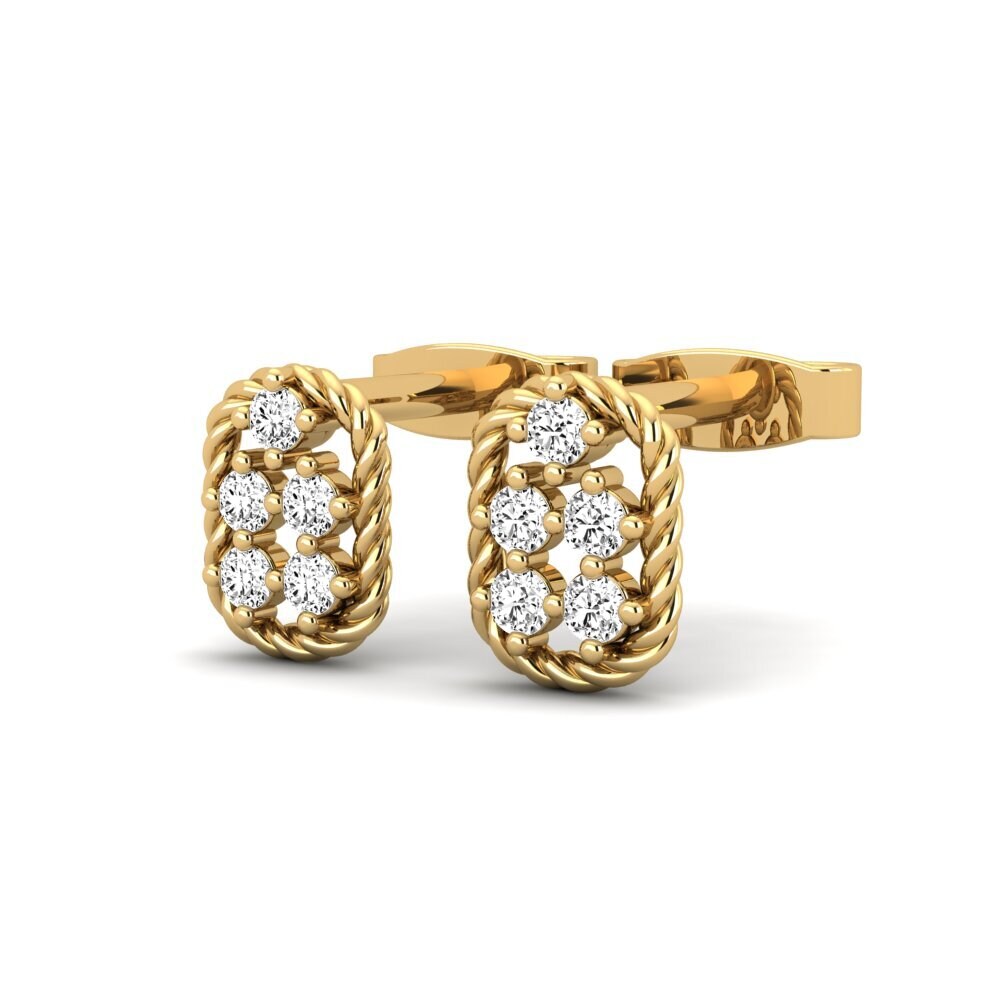 Đá Moissanite Bông tai nữ Yaaron