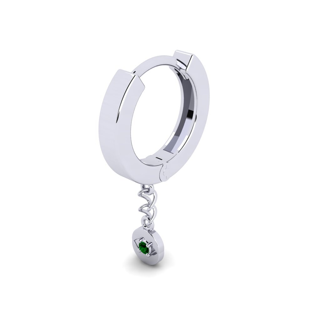 Circonita Verde Pendiente para hombre Conkeldurr