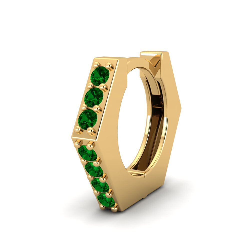 Circonita Verde Pendiente para hombre Flapple