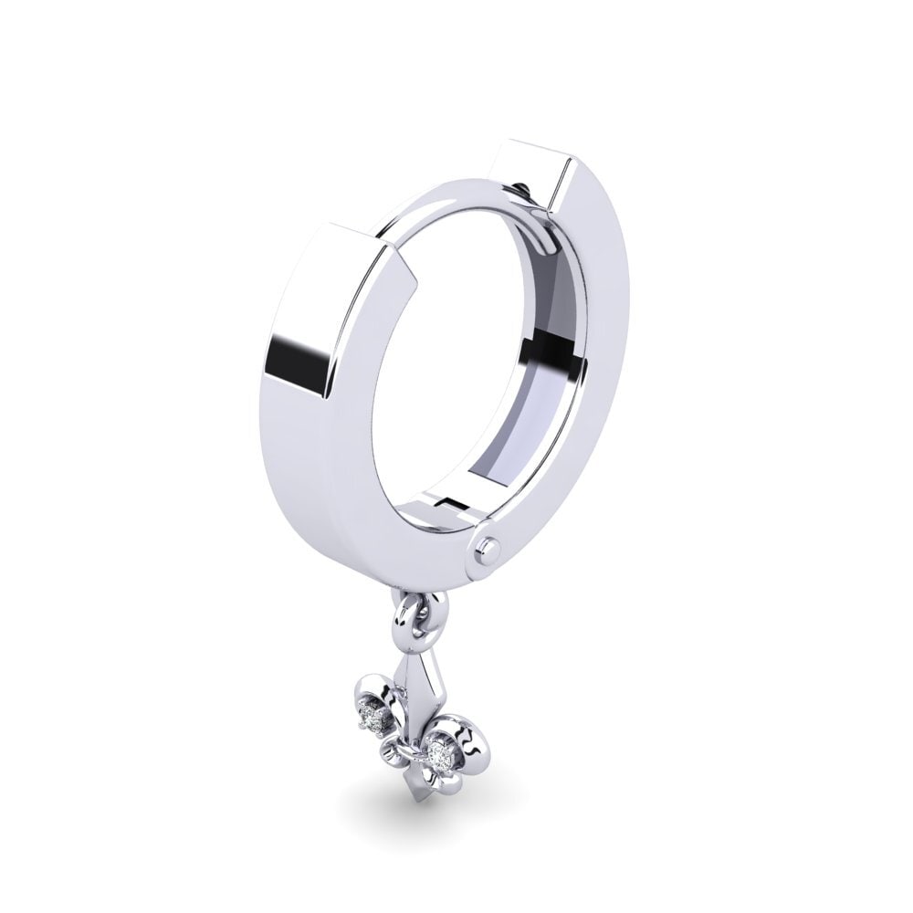 Zirconia Men's Earring Heray