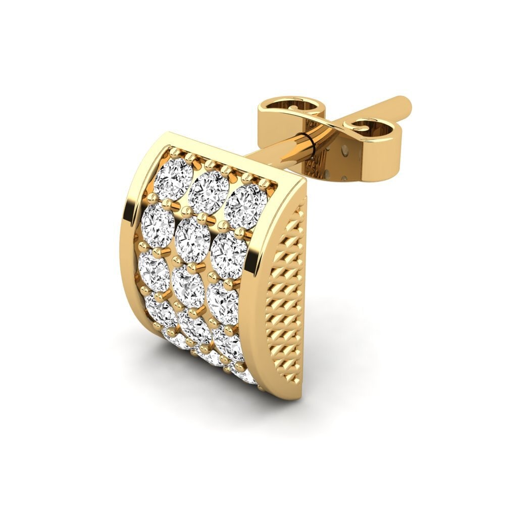 Moissanite Men's Earring Huntail