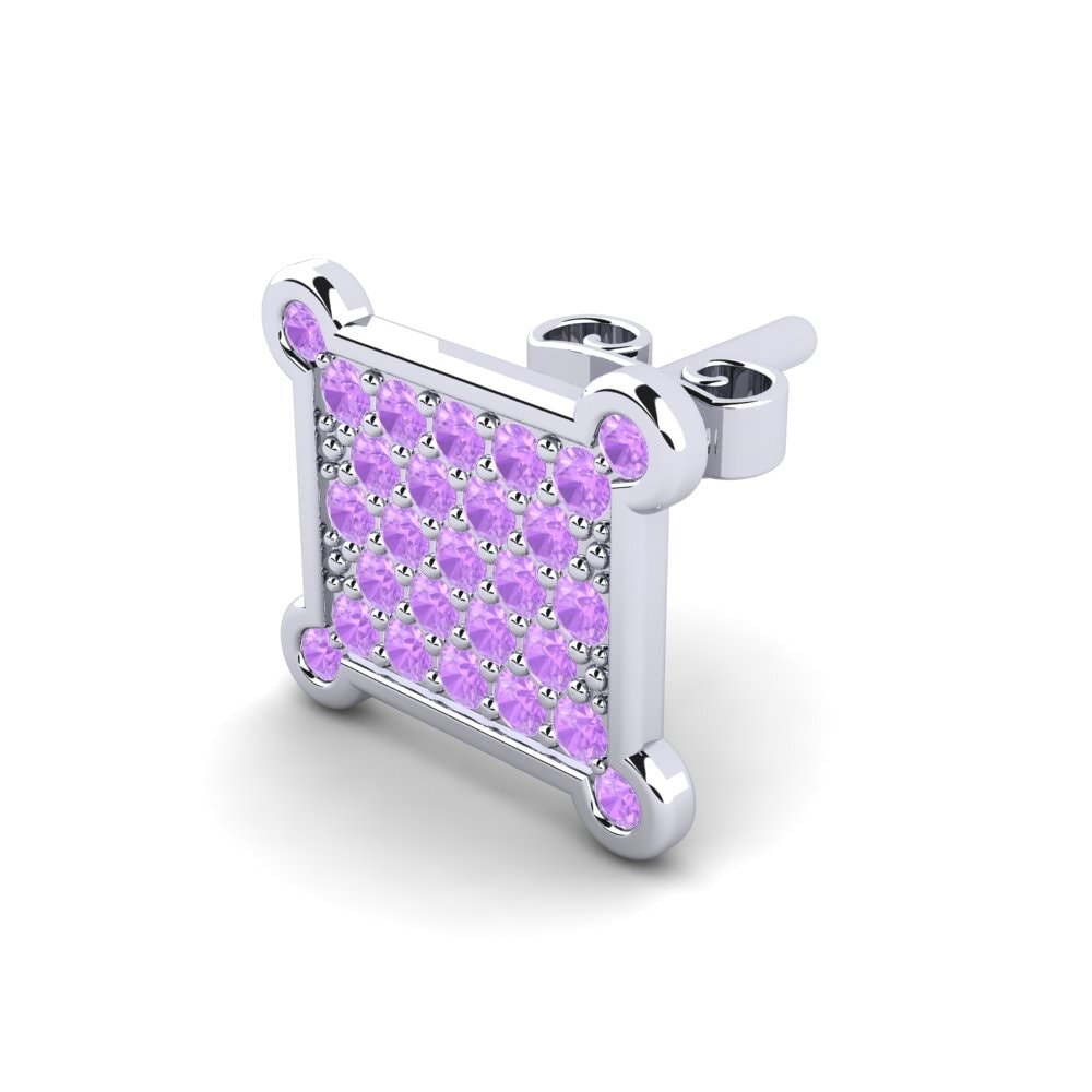 Amethyst Men's Earring Nari