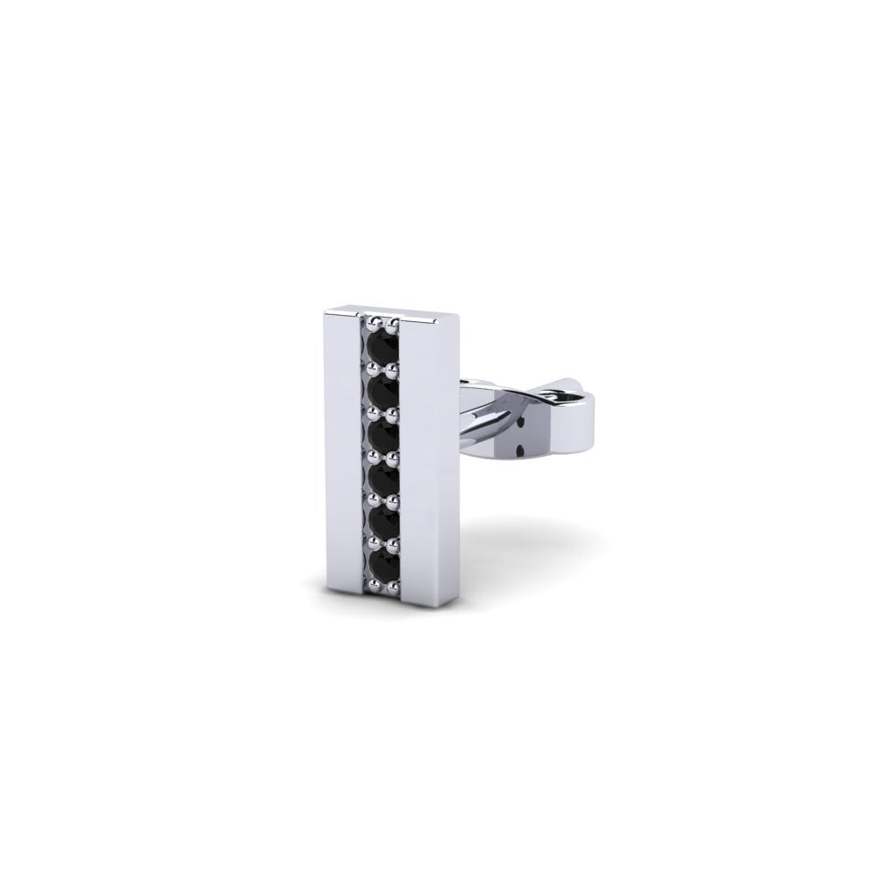 Black Diamond Men's Earring Profittie