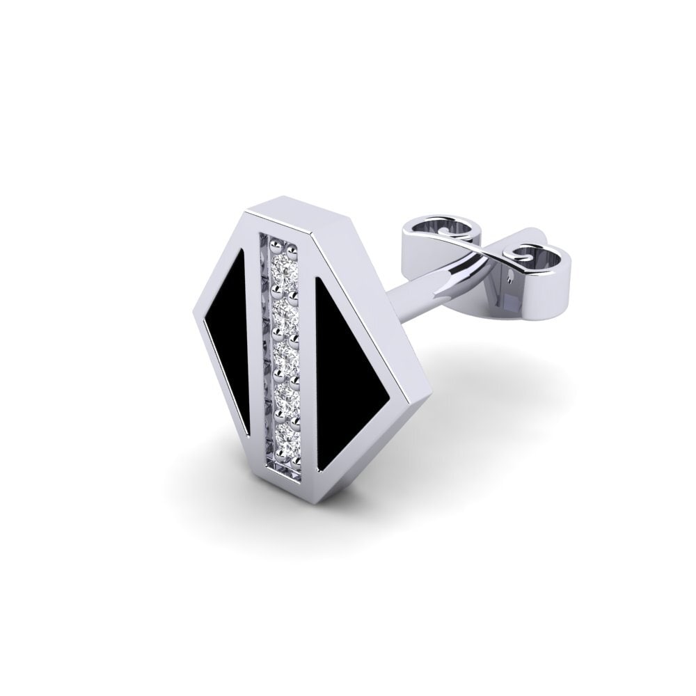 Lab Grown Diamond Men's Earring Rudolf