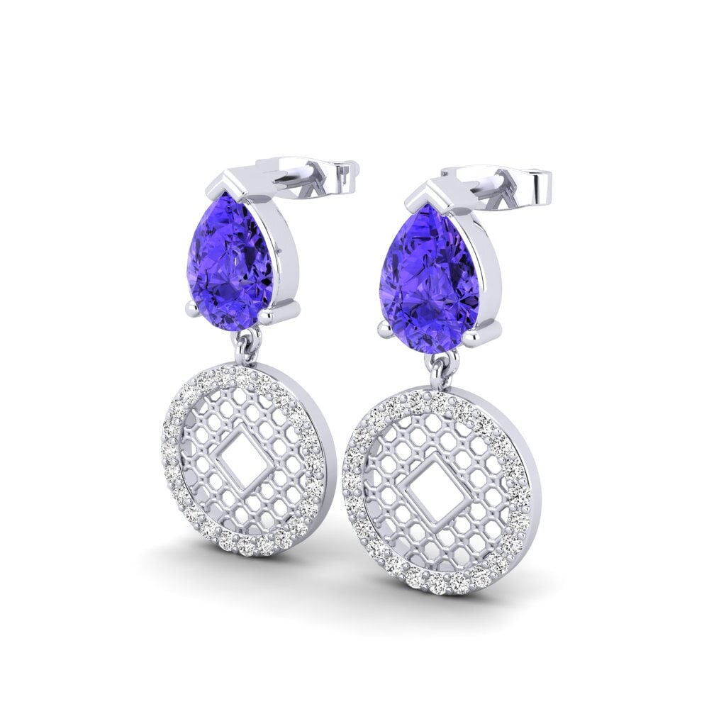 Tanzanite Women's Earring Milosh
