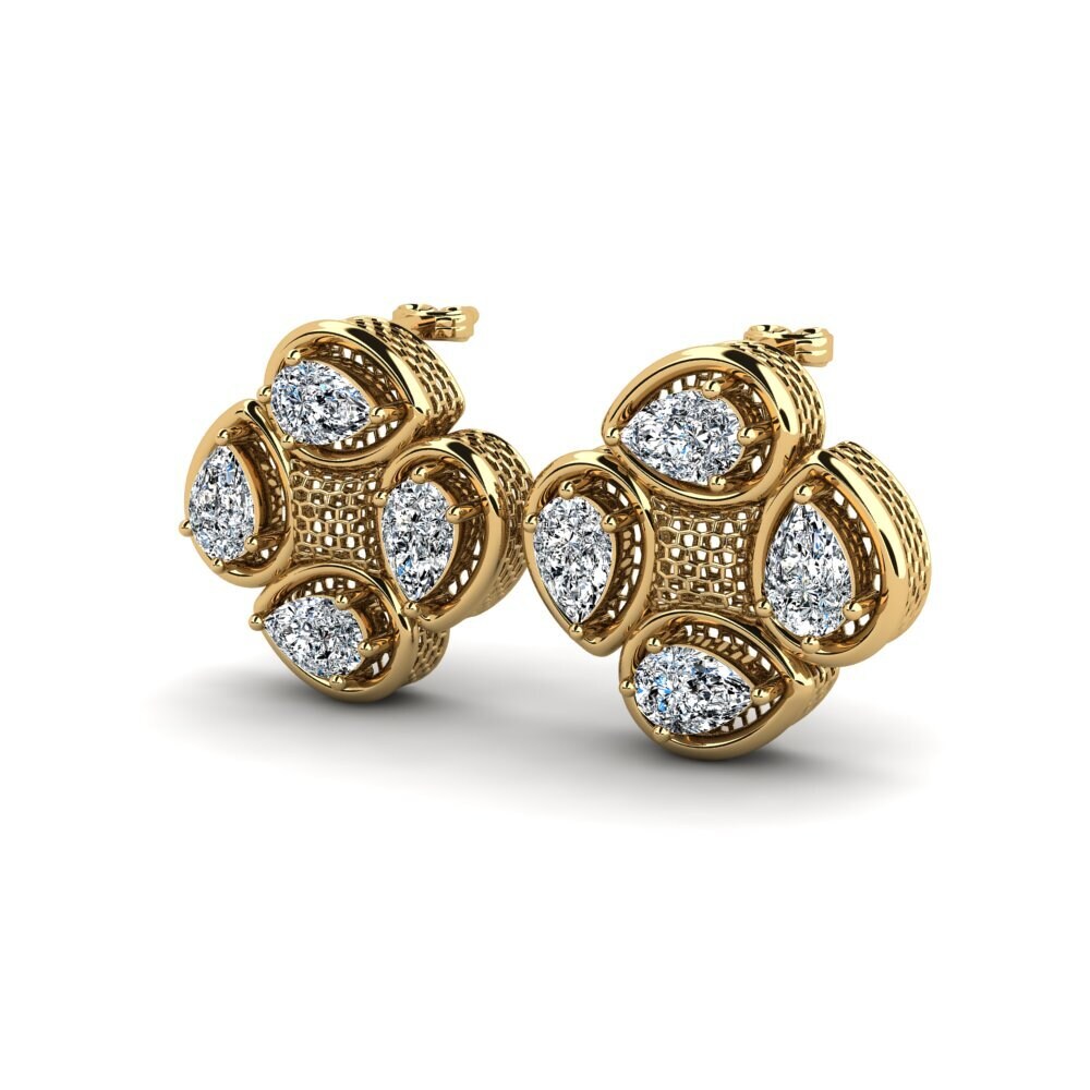 18ct Yellow Gold Women's Earring Mosi