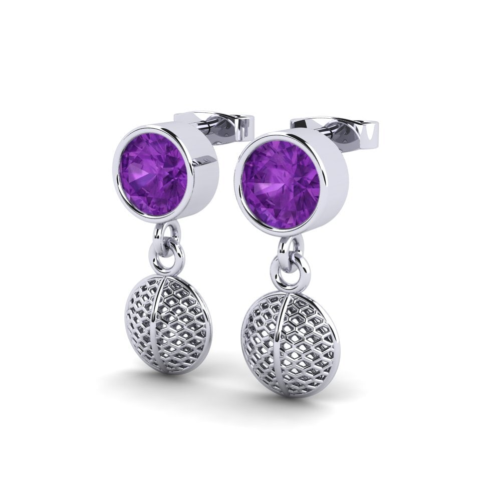 Amethyst Women's Earring Semira