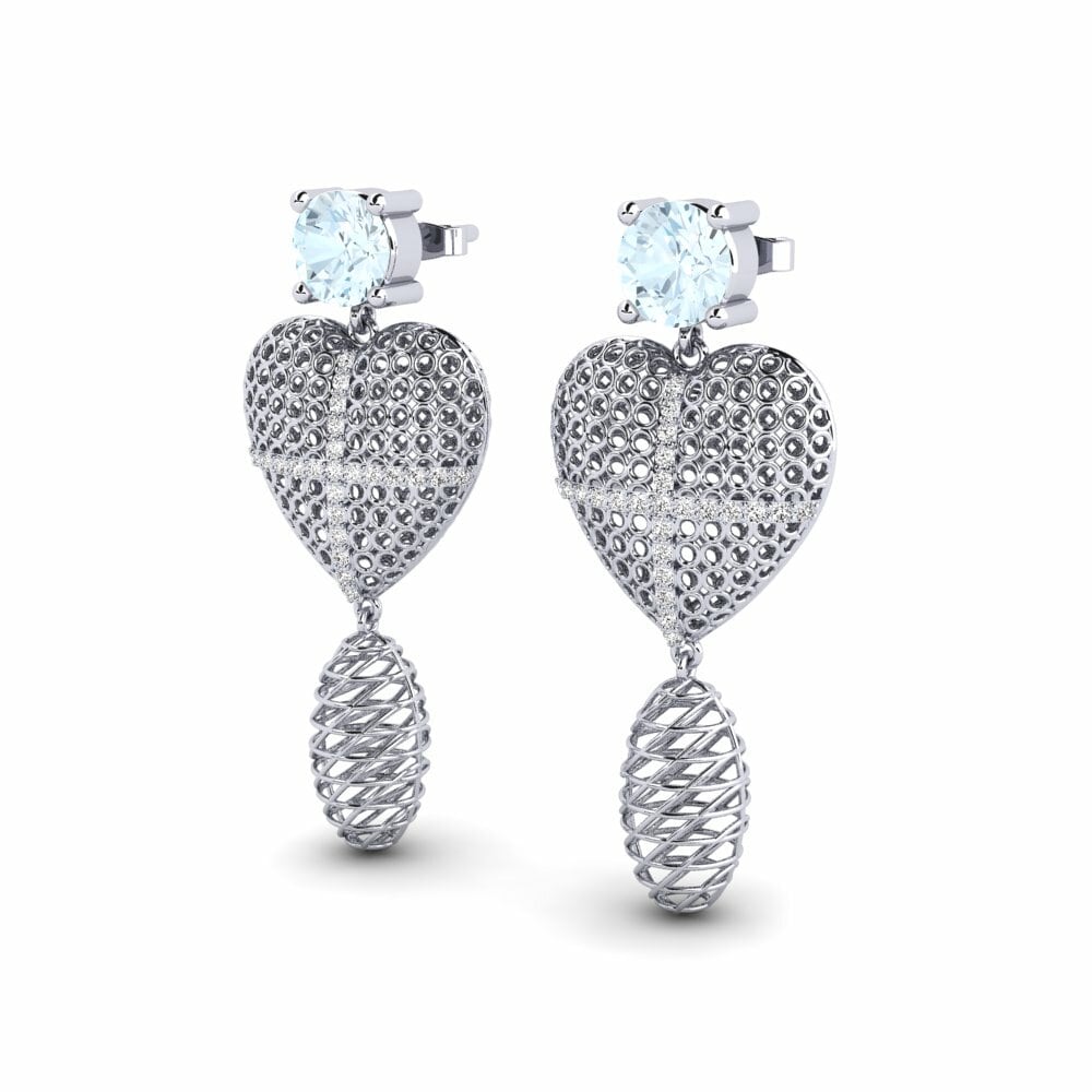 Aquamarine Women's Earring Wariana