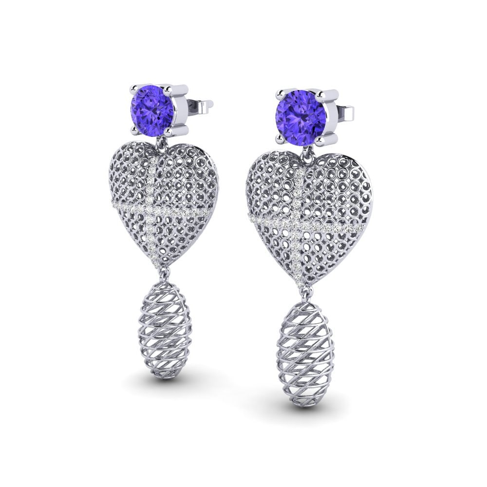 Tanzanite Women's Earring Wariana