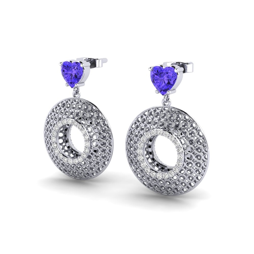 Tanzanite Women's Earring Zivit