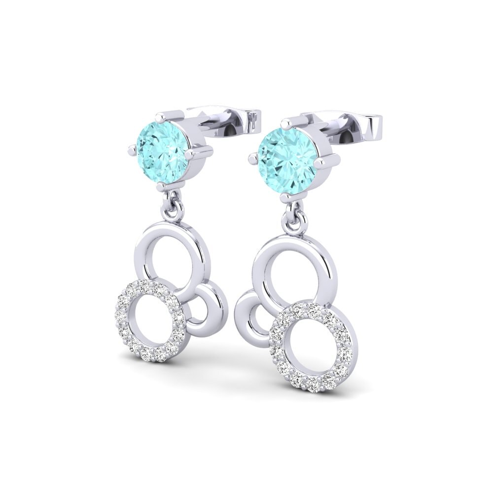 Aquamarine Women's Earring Amadeo