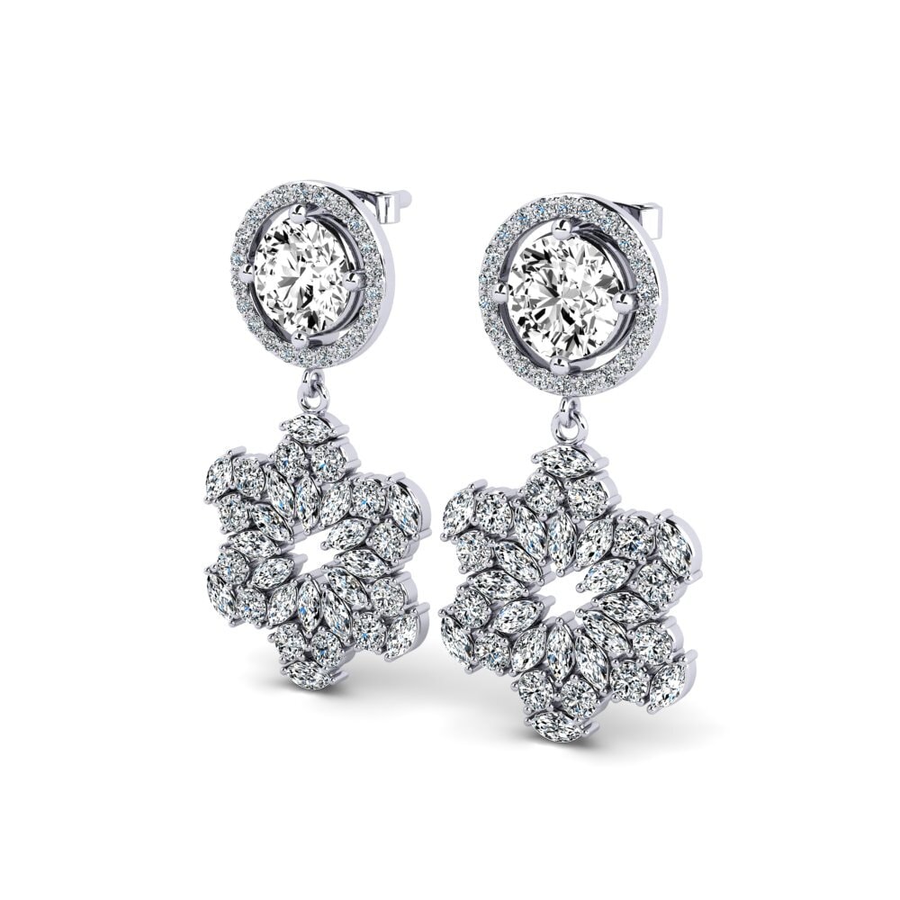 Đá Moissanite Bông tai nữ Beitz