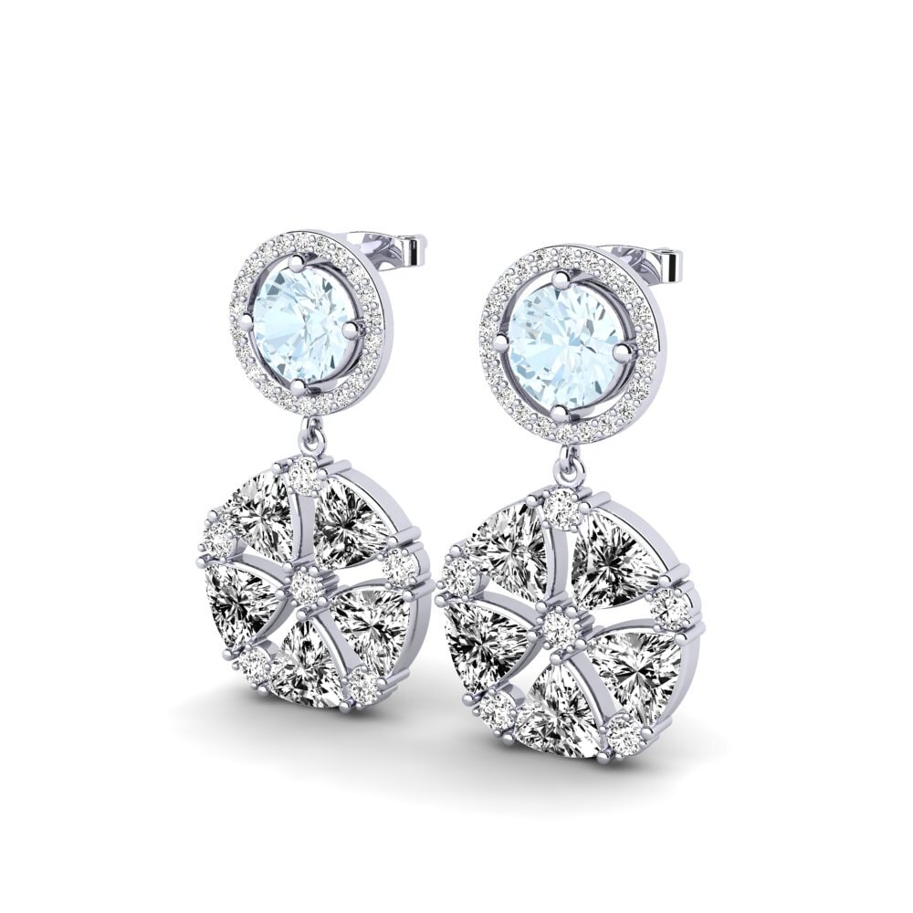 Aquamarine Women's Earring Bushway