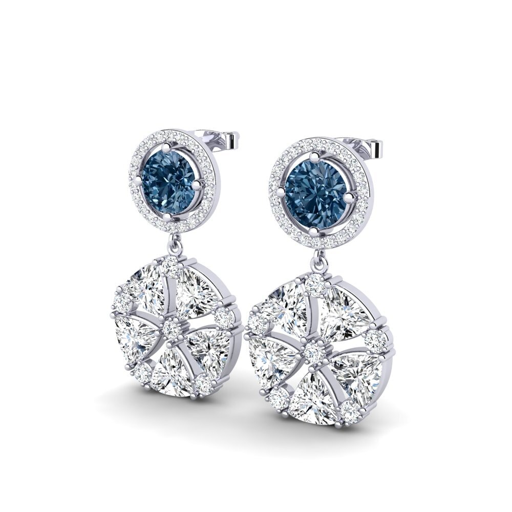 Blue Diamond Women's Earring Bushway