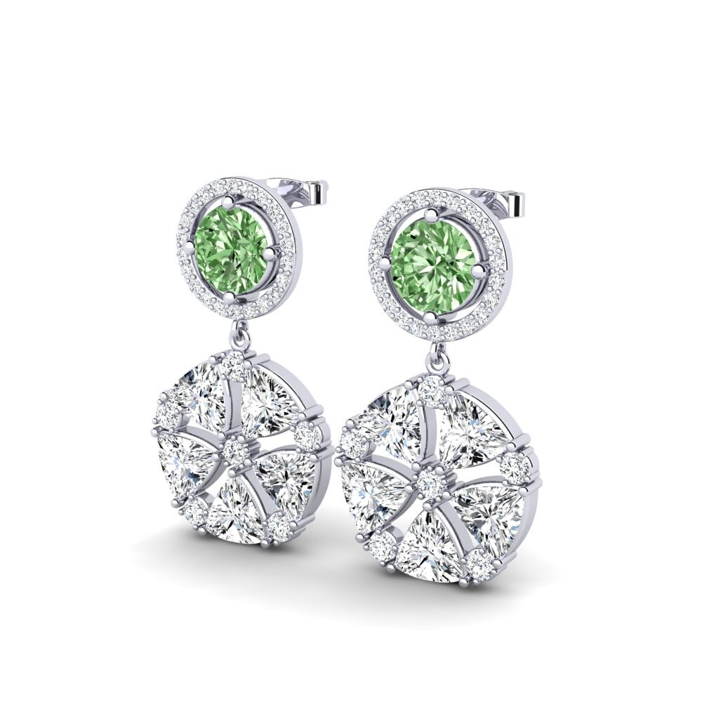 Green Diamond Women's Earring Bushway