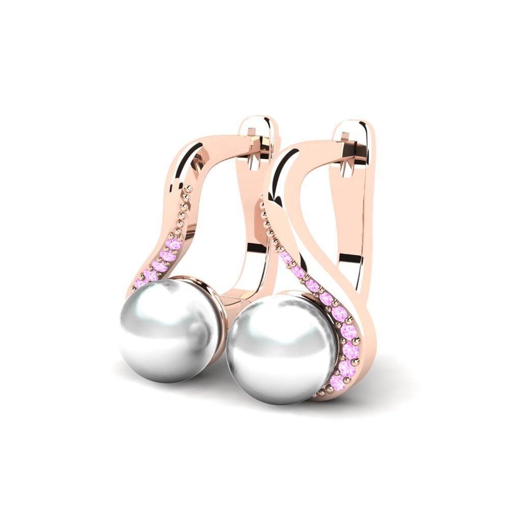 Pink Sapphire Women's Earring Coleen