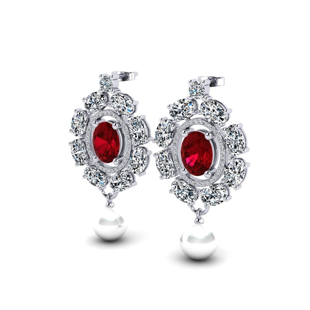 Red Zirconia Women's Earring Dawika