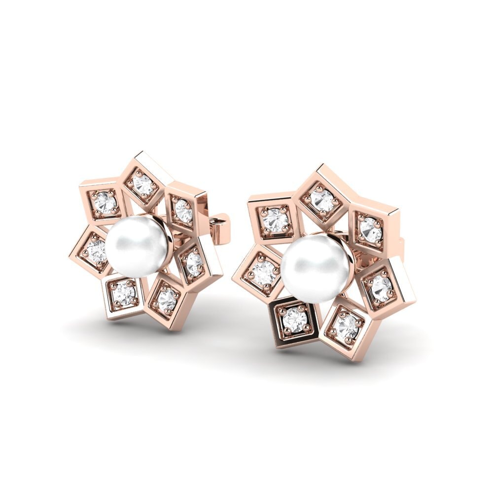 White sapphire Women's Earring Habibah