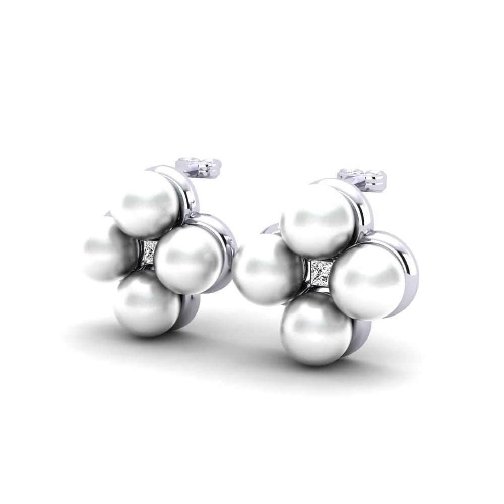 Princess Moissanite Women's Earring Hamish