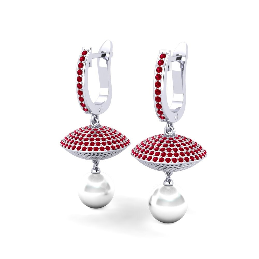 Red Zirconia Women's Earring Jeneviv