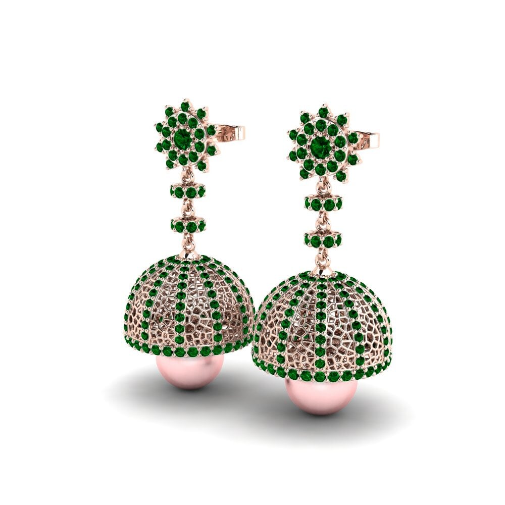 Green Zirconia Women's Earring Kuehner