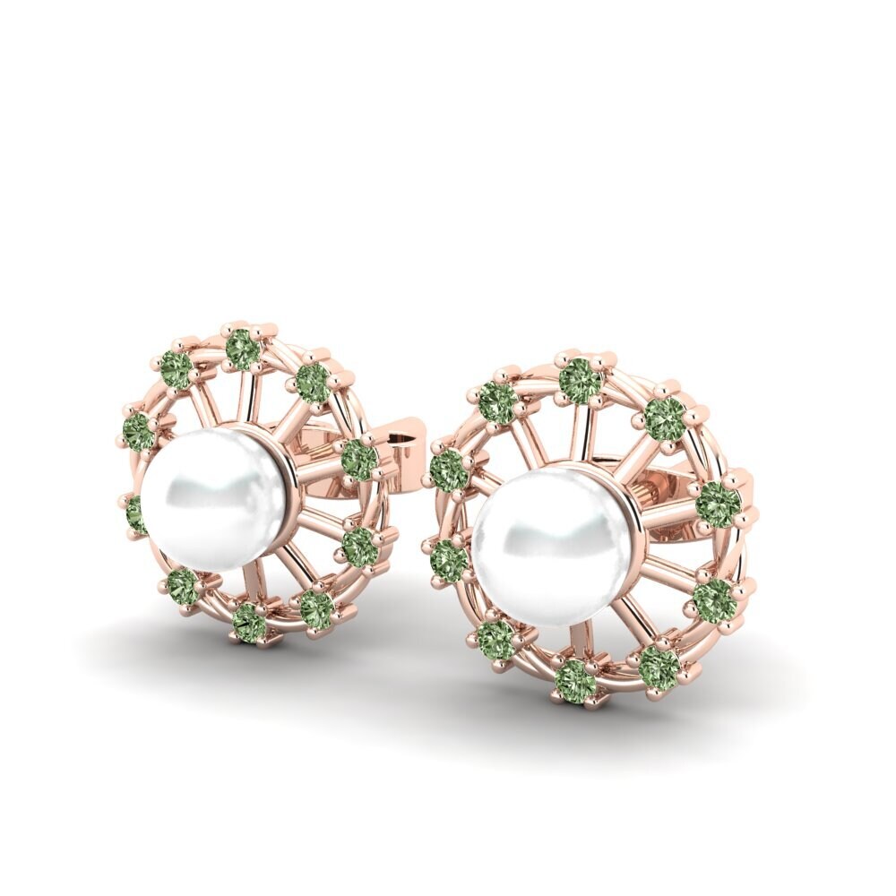 Diamante Verde Pendiente de mujer Kurland