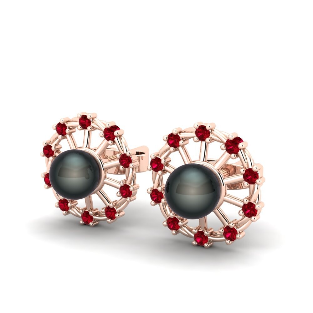 Red Zirconia Women's Earring Kurland