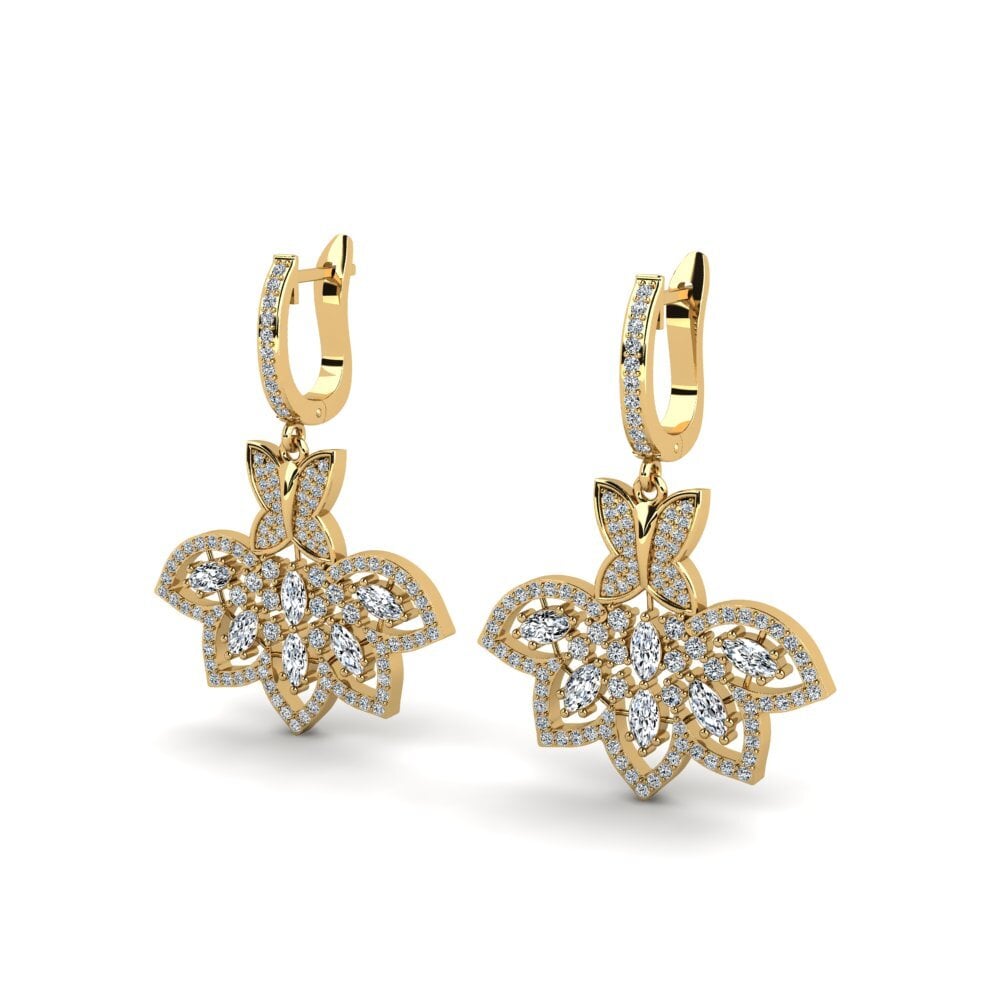 18ct Yellow Gold Women's Earring Resmann