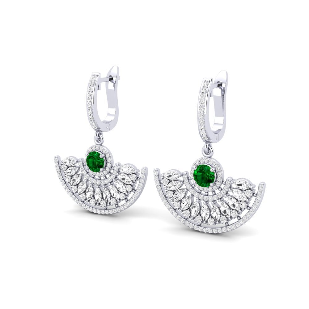 Circonita Verde Pendiente de mujer Reynar