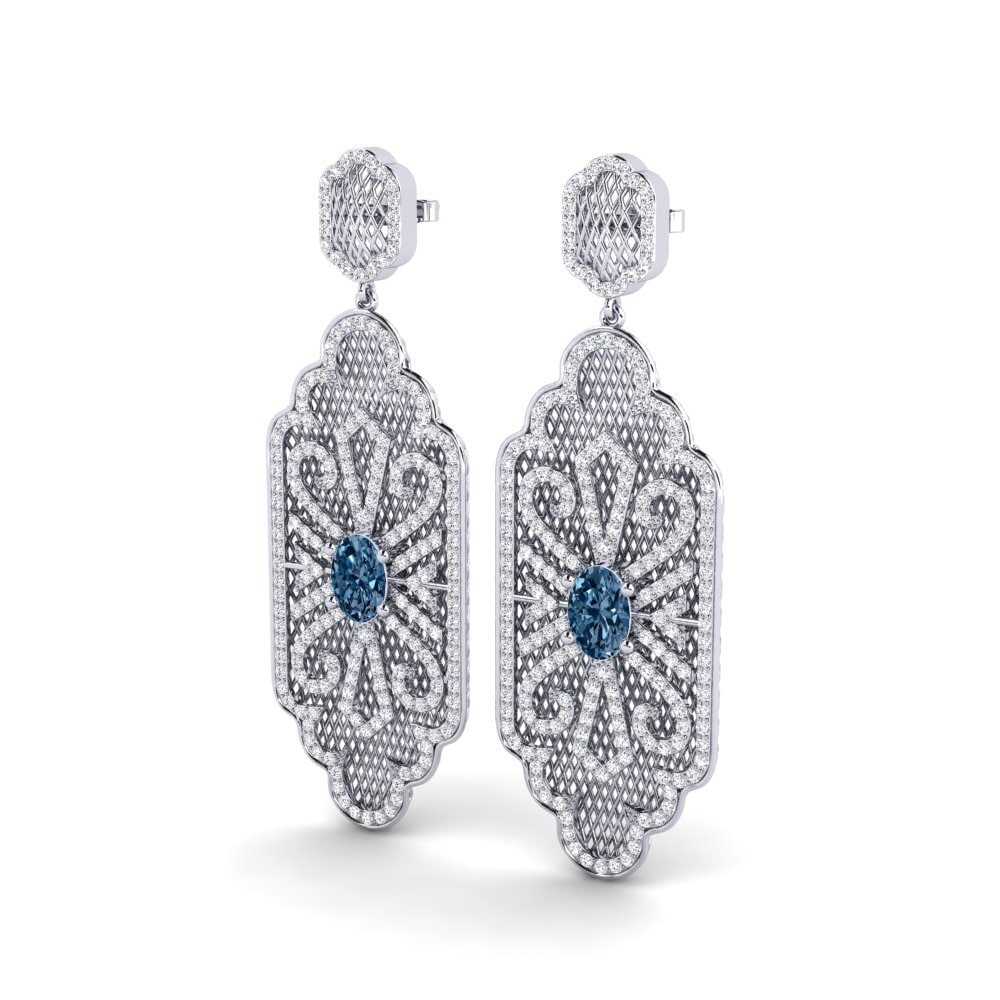 Blue Diamond Women's Earring Richie