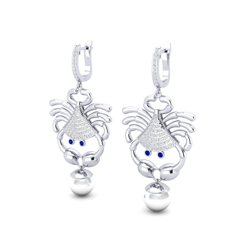 Sapphire Women's Earring Samli