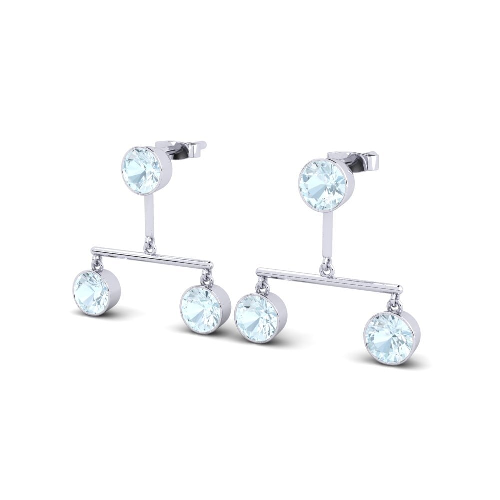 Aquamarine Women's Earring Sere