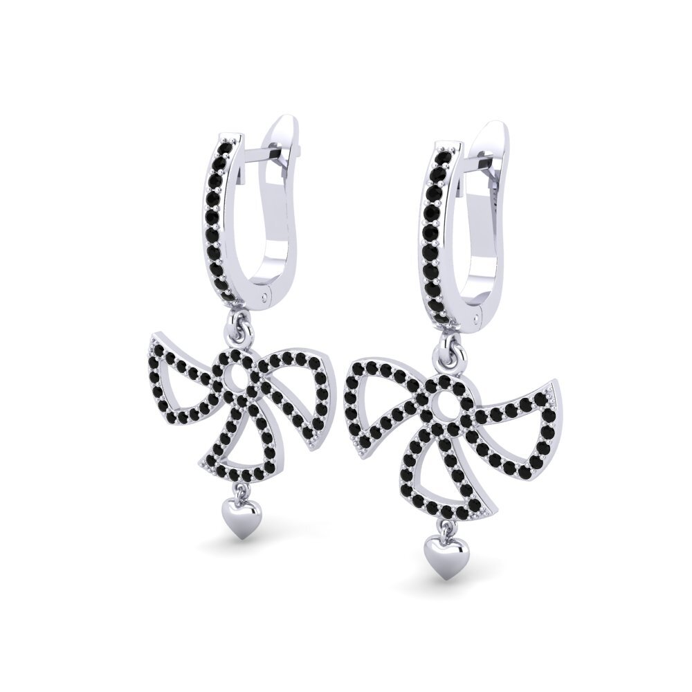 Black Sapphire Earring Spagnolo